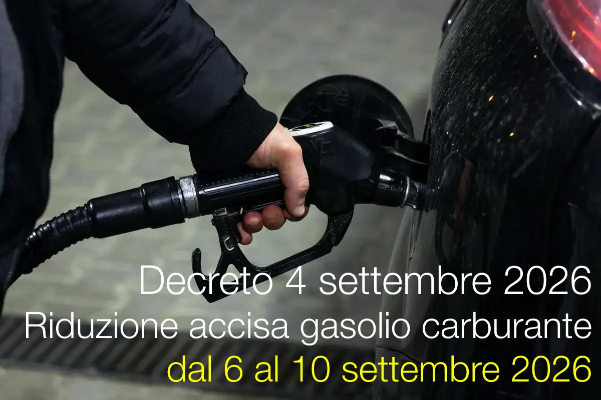 Decreto 4 settembre 2026